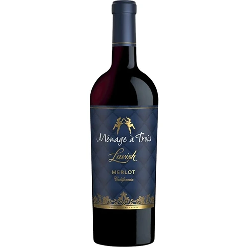 MENAGE A TROIS LAVISH MERLOT 750ML