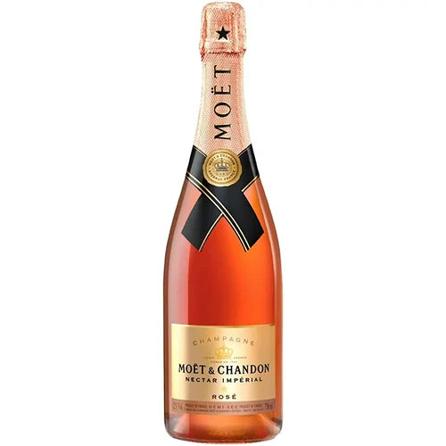 CHAMPAGNE MOET&C NECTAR ROSE LUMINOUS 750ML