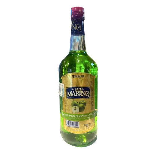LICOR DE MANZANA VERDE SAN MARINO 1000ML