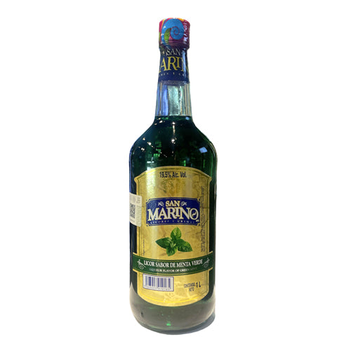 LICOR DE MENTA VERDE SAN MARINO 1000ML