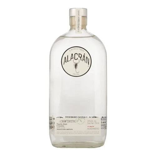 TEQUILA EL ALACRAN AÑEJO CRISTALINO 750ml