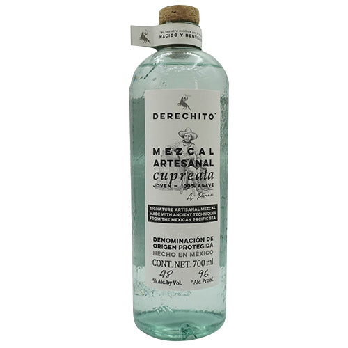 MEZCAL DERECHITO CUPREATA 700 ML