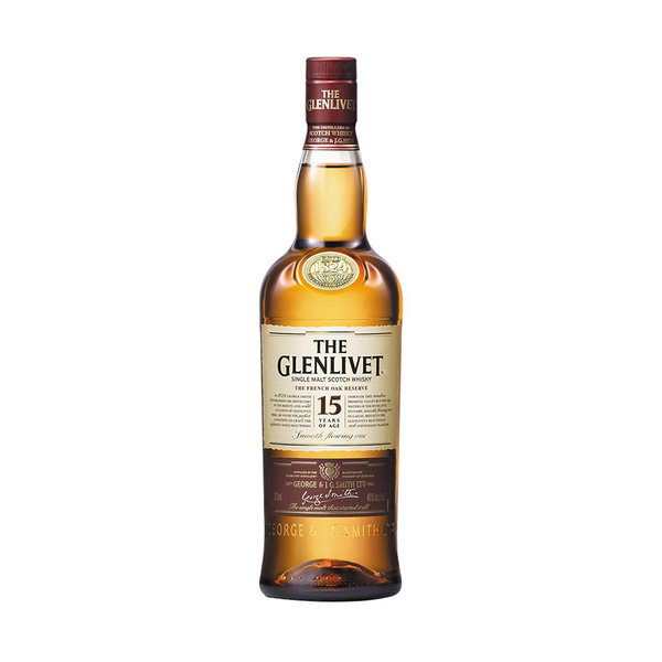 WHISKY THE GLENLIVET 15 AÑOS 750ml