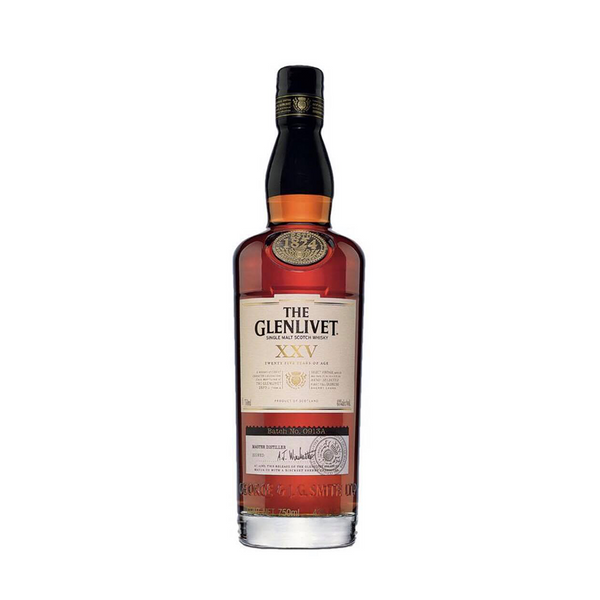 WHISKY THE GLENLIVET 25 AÑOS 750ml