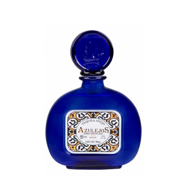TEQUILA LOS AZULEJOS AZUL AÑEJO 750ml