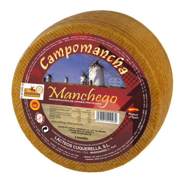 QUESO C-MANCHA MANCHEGO 3 MESES