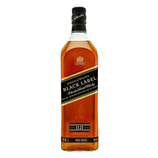 WHISKY JOHNNIE WALKER BLACK LABEL 1000ml