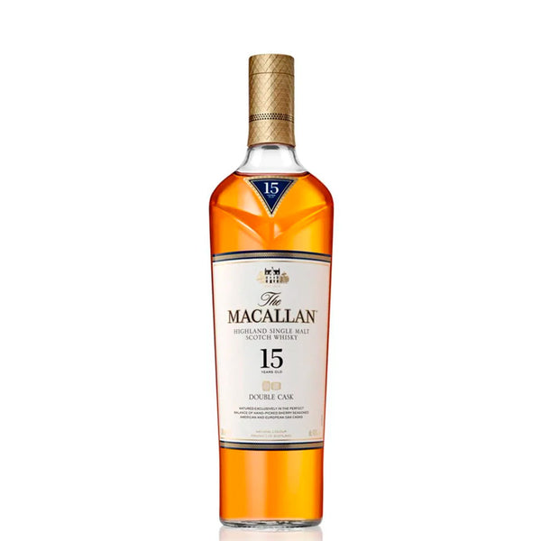 WHISKEY THE MACALLAN 15 AND DOUBLE CASK