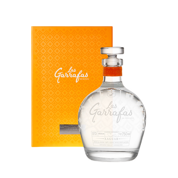 MEZCAL LAS GARRAFAS MASCARA DE XAGUAR C/ESTUCHE 750ml