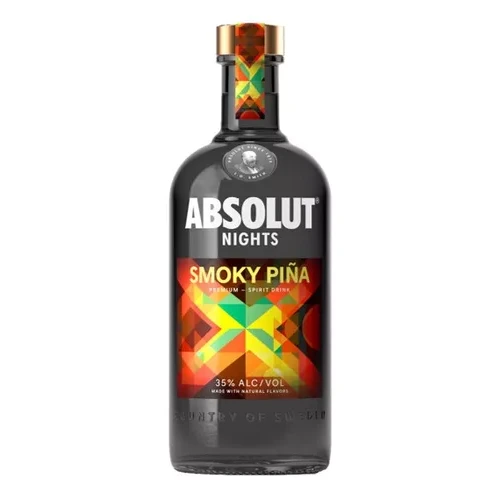 VODKA ABSOLUT SMOKY PIÑA 750ml