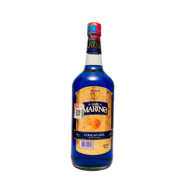 LICOR CURACAO AZUL SAN MARINO 1000ML