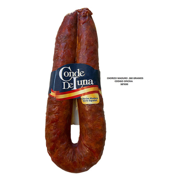 CHORIZO T ESPAÑOL MADURO CONDE DE LUNA 350GR