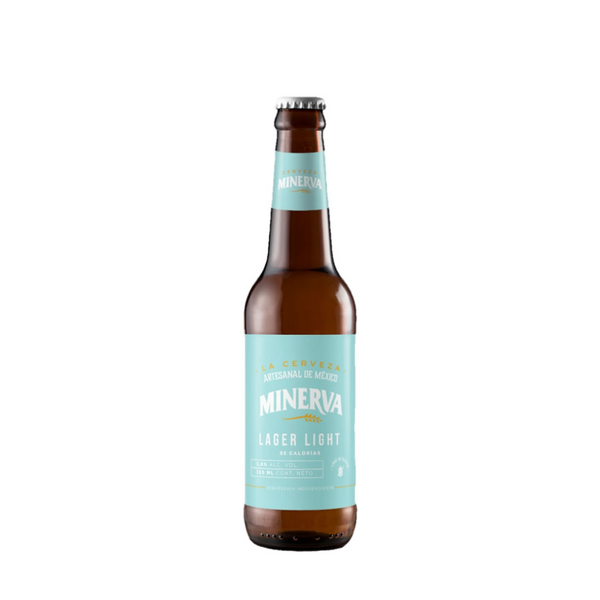 CERVEZA MINERVA LAGER LAGHT 355ml