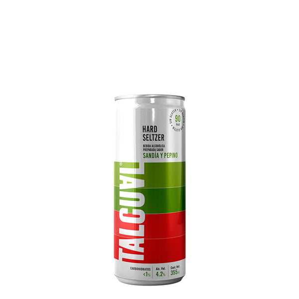 TALCUAL SELTZER SANDIA/PEPINO LATA 355ml