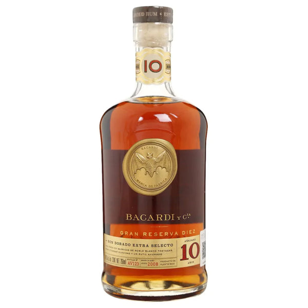 RON BACARDI GRAN RESERVA 10 AÑOS 750ml