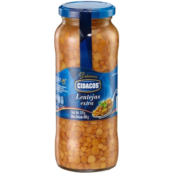 FRASCO LENTEJAS EXTRA CIDACOS 570gr