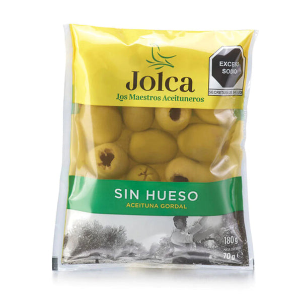 ACEITUNA JOLCA GORDAL SIN HUESO 180gr