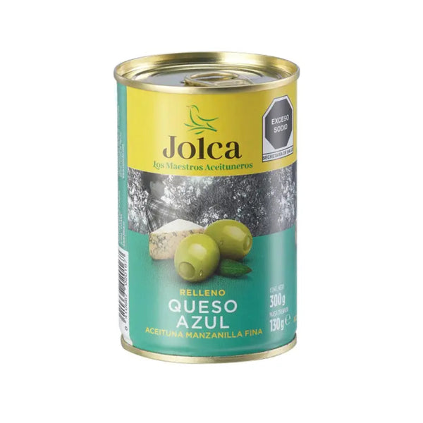 ACEITUNA JOLCA RELLENA QUESO AZUL 300gr