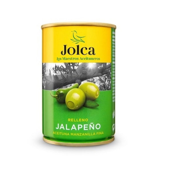 ACEITUNA JOLCA RELLENA JALAPEÑO 300gr