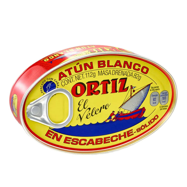 LATA ATUN BLANCO ORTIZ EN ESCABECHE 112gr