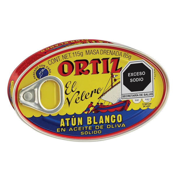 LATA ATUN BLANCO ORTIZ EN ACEITE OLIVA 112gr