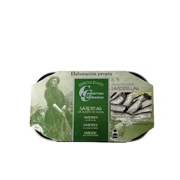 SARDINAS EN ACEITE DE OLIVA CAMBADOS LATA 85GR