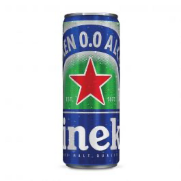 CERVEZA HEINEKEN CERO LATA 355ml