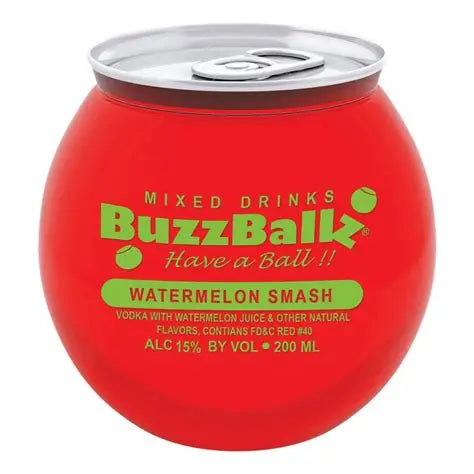 BEBIDA BUZZBALLS WATERMELON 200 ML