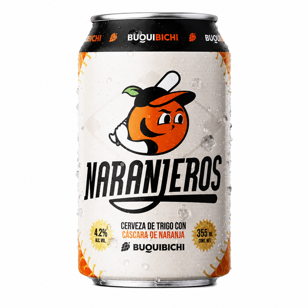 CERVEZA BUQUI BICHI NARANJEROS 355 ML