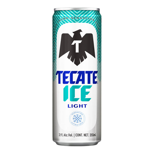 CERVEZA TECATE LIGHT ICE LATA 355 ML
