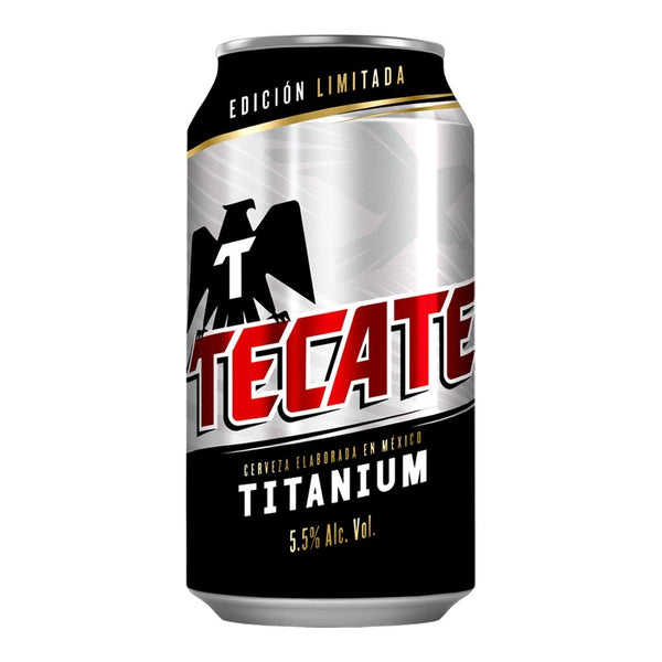 CERVEZA TECATE TITANIUM LATA 355 ML