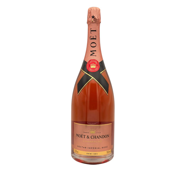 CHAMPAGNE MOET &C NECTAR IMPERIAL ROSE LUMINUS MAGNUM 1500 ML