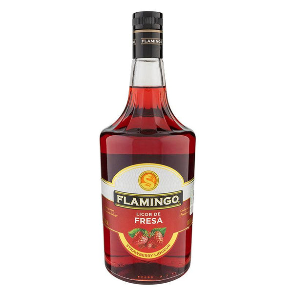 LICOR FLAMINGO DE FRESA 1000 ML