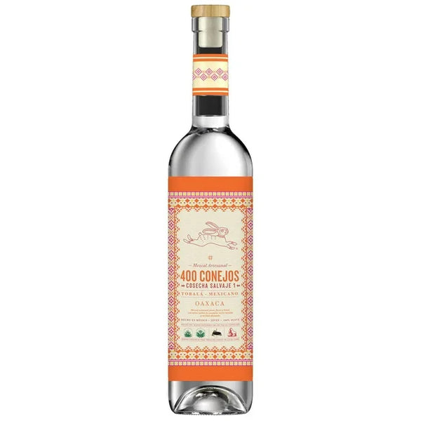 MEZCAL 400 CONEJOS TOBALA COSECHA SALVAJE 700 ML