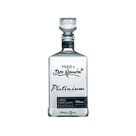 TEQUILA DON RAMON AÑEJO CRISTALINO PLATINUM 700 ML