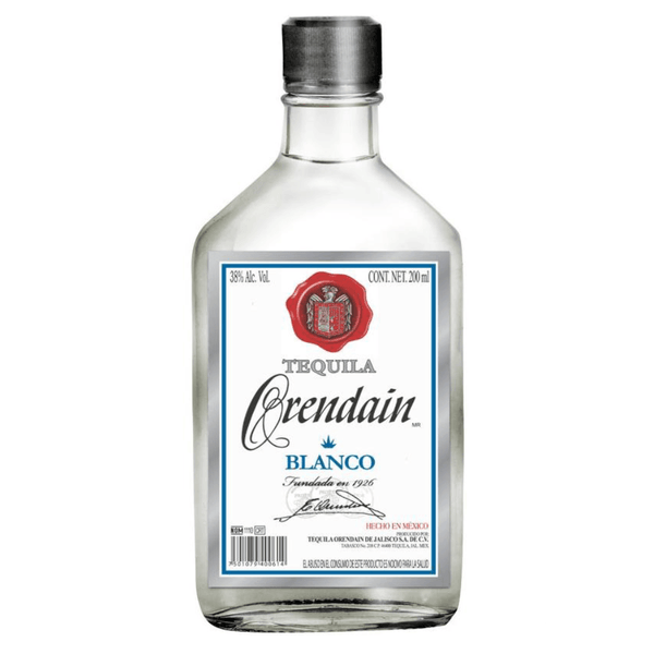 TEQUILA ORENDAIN BLANCO 200 ML.