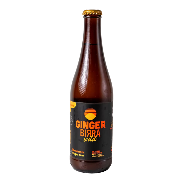 BEBIDA BIRRA WILD GINGER BEER 355 ML
