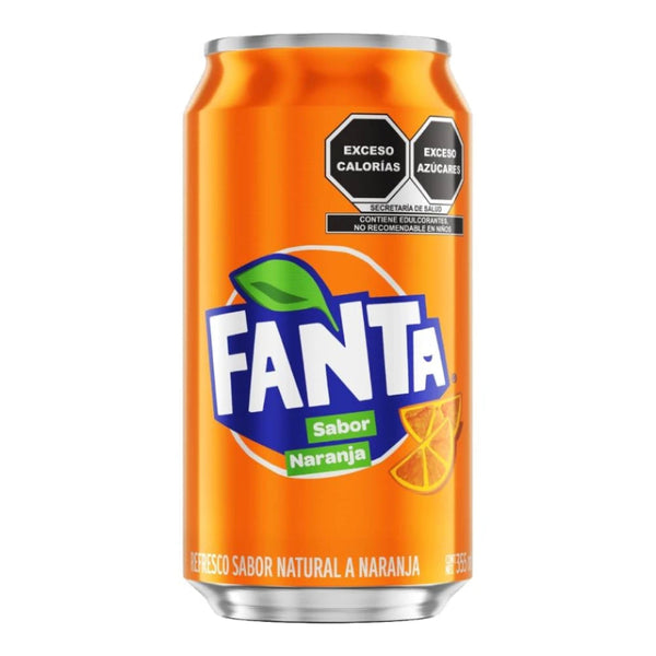 FANTA ORANGE CAN SOFT DRINK