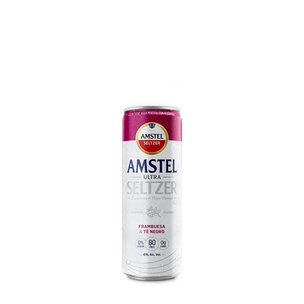 AMSTEL ULTRA SELTZER RASPBERRY/BLACK TEA DRINK